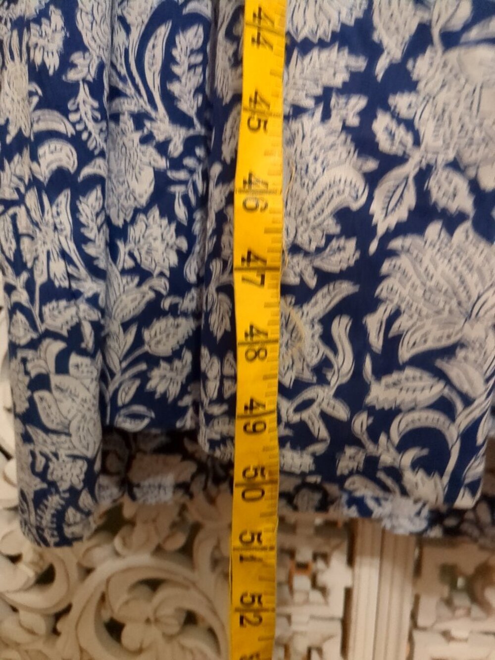 P2P21โ ๐น๐๐น House of Sundar Blue Iris Maya Midi / Maxi Dress - Picture 10 of 12